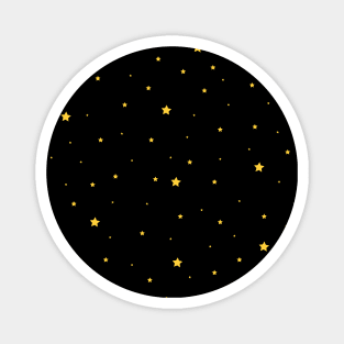 Yellow Stars Magnet